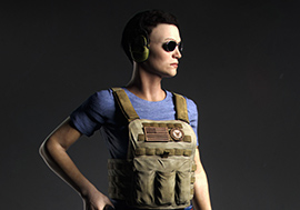 Žena žoldák 3D model